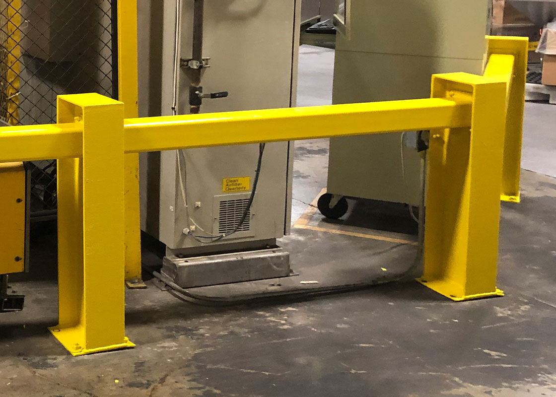 Metal Barrier Installation