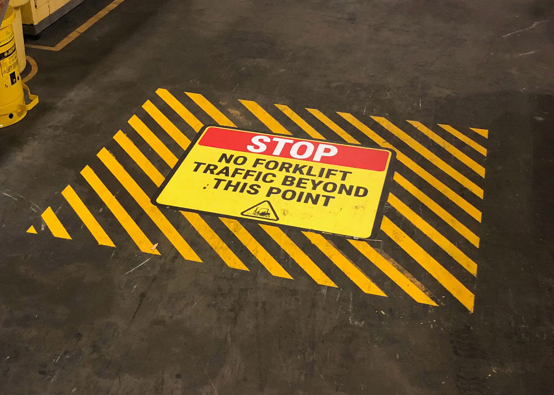 Custom Floor Signs