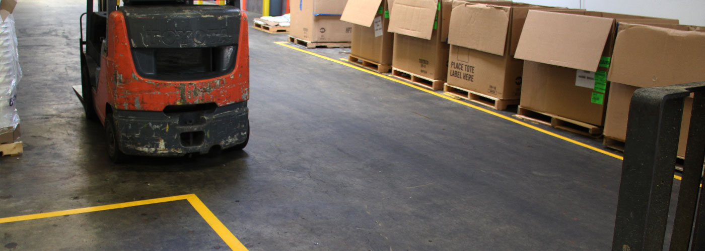 Professional Floor Marking Services for Warehouses, Distribution Centers, and Manufacturing