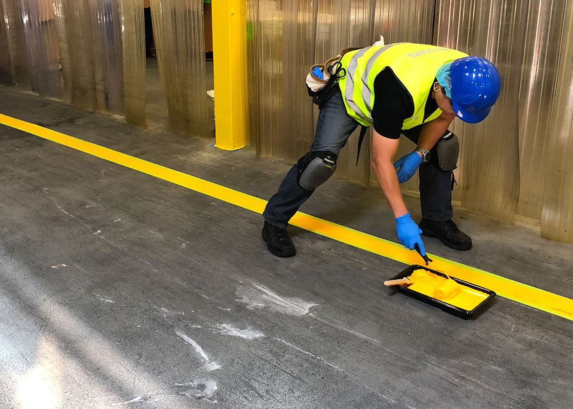 Heavy Duty Line Marking Tape - Watco Industrial Flooring