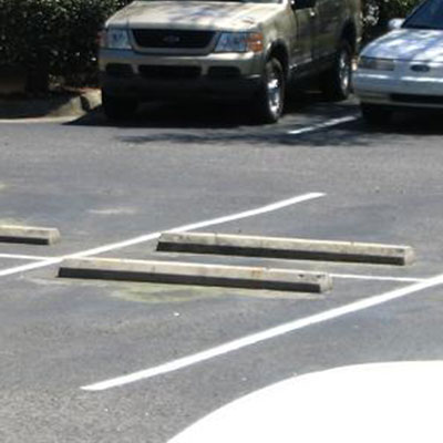Wheel Stop Installation