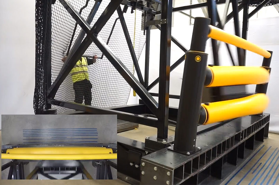 Watch A-Safe barrier test video