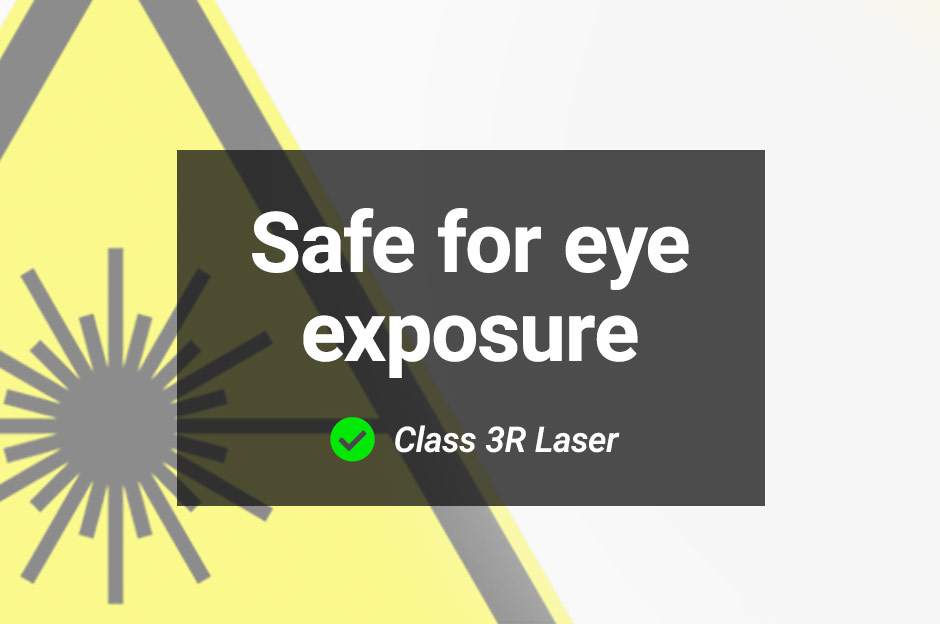 Eye-safe laser rating